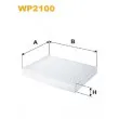Filtre, air de l'habitacle WIX FILTERS WP2100 - Visuel 2