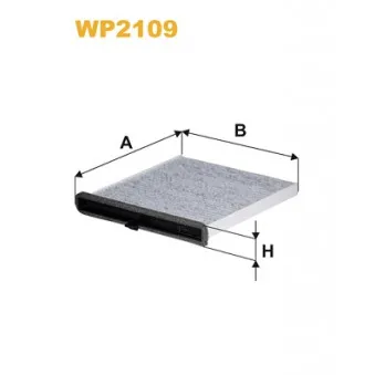 Filtre, air de l'habitacle WIX FILTERS WP2109