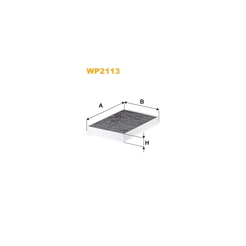 Filtre, air de l'habitacle WIX FILTERS WP2113
