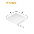 Filtre, air de l'habitacle WIX FILTERS WP2126 - Visuel 2