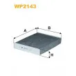 Filtre, air de l'habitacle WIX FILTERS WP2143 - Visuel 1