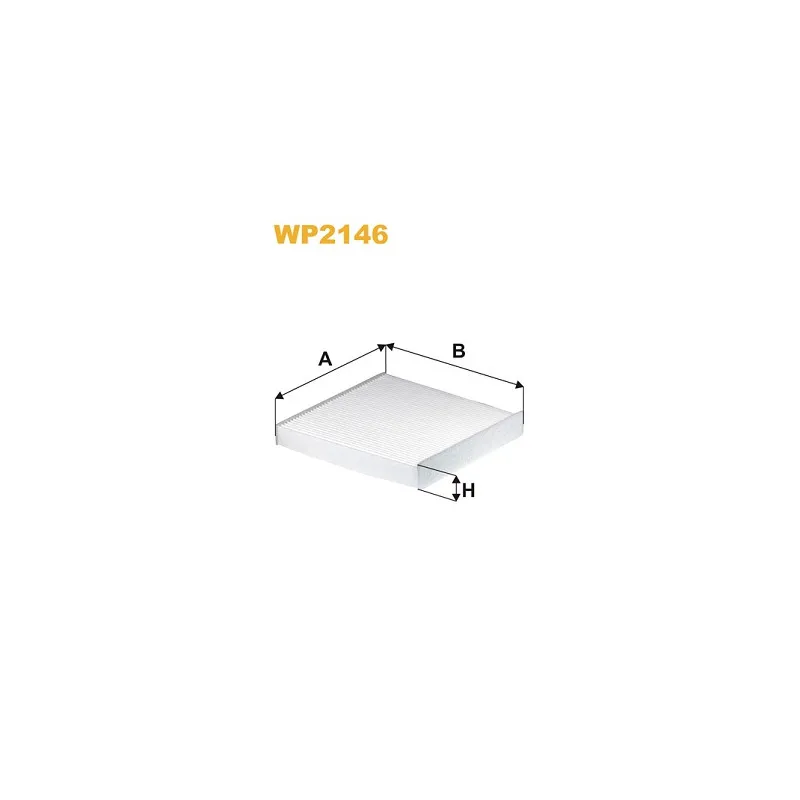 Filtre, air de l'habitacle WIX FILTERS WP2146