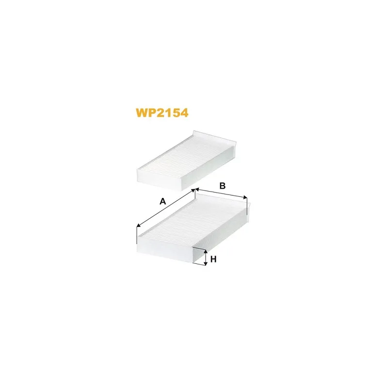 Filtre, air de l'habitacle WIX FILTERS WP2154