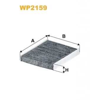 Filtre, air de l'habitacle WIX FILTERS WP2159