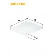 Filtre, air de l'habitacle WIX FILTERS WP2160 - Visuel 2