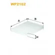 Filtre, air de l'habitacle WIX FILTERS WP2162 - Visuel 2