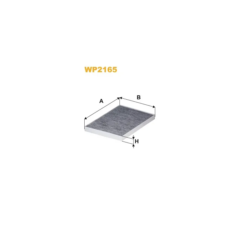 Filtre, air de l'habitacle WIX FILTERS WP2165