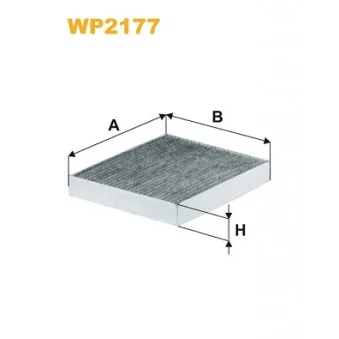 Filtre, air de l'habitacle WIX FILTERS WP2177