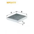 Filtre, air de l'habitacle WIX FILTERS WP2177 - Visuel 2