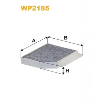 Filtre, air de l'habitacle WIX FILTERS WP2185