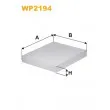 Filtre, air de l'habitacle WIX FILTERS WP2194 - Visuel 2