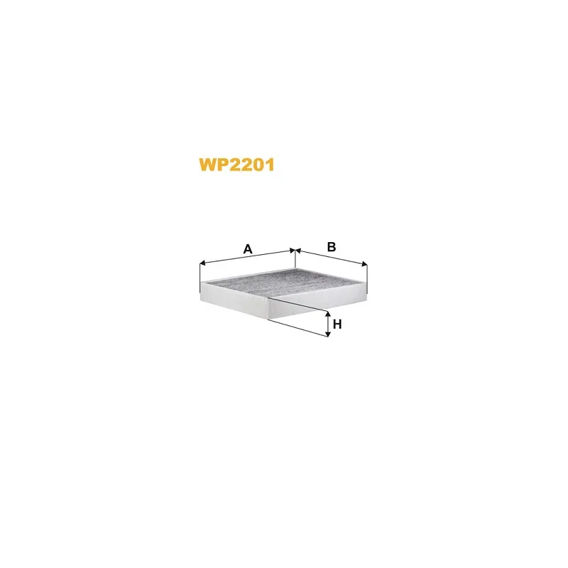 Filtre, air de l'habitacle WIX FILTERS WP2201