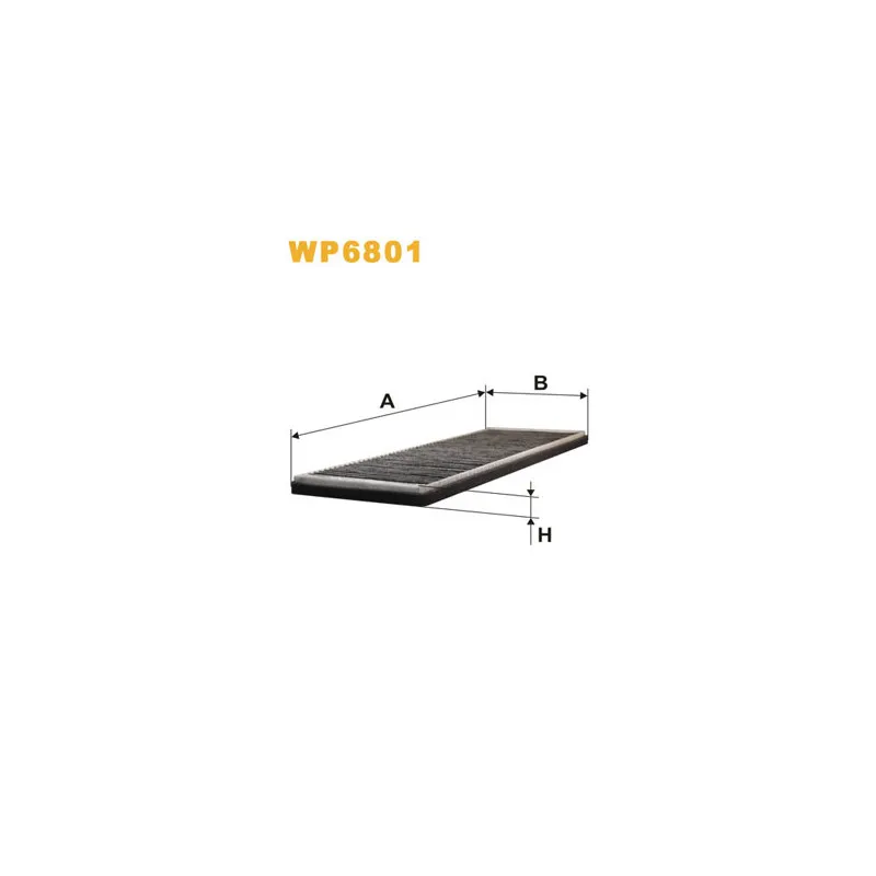 Filtre, air de l'habitacle WIX FILTERS WP6801