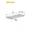Filtre, air de l'habitacle WIX FILTERS WP6806 - Visuel 2