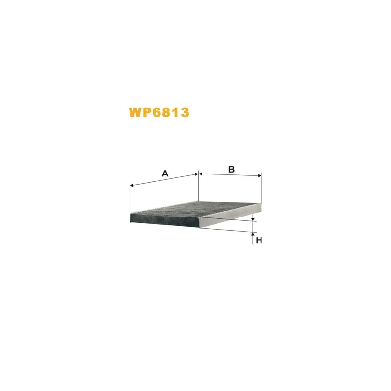 Filtre, air de l'habitacle WIX FILTERS WP6813