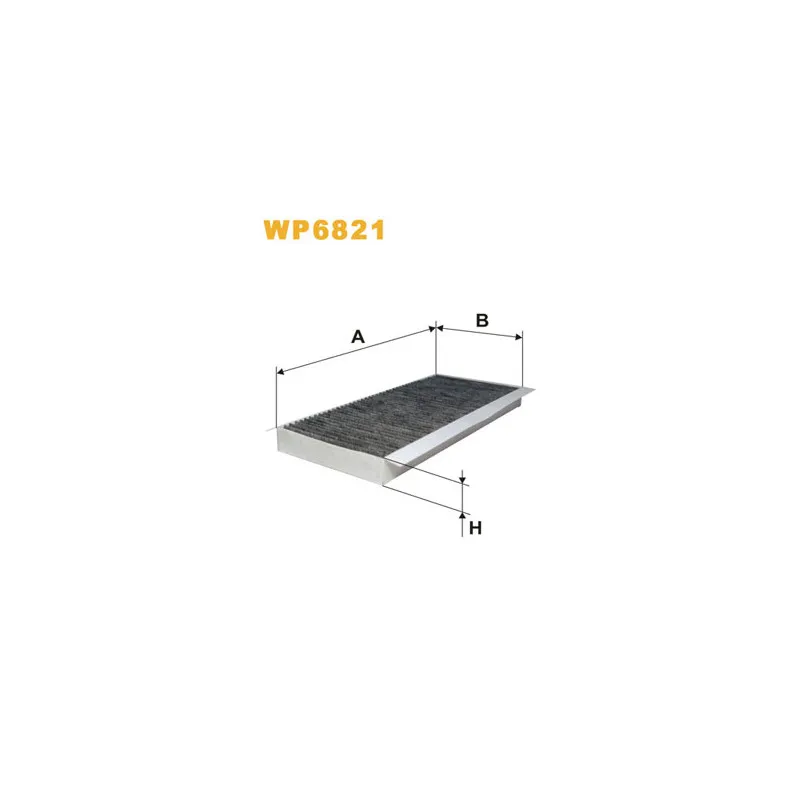 Filtre, air de l'habitacle WIX FILTERS WP6821