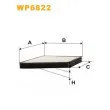 Filtre, air de l'habitacle WIX FILTERS WP6822 - Visuel 1