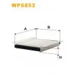 Filtre, air de l'habitacle WIX FILTERS WP6852 - Visuel 2