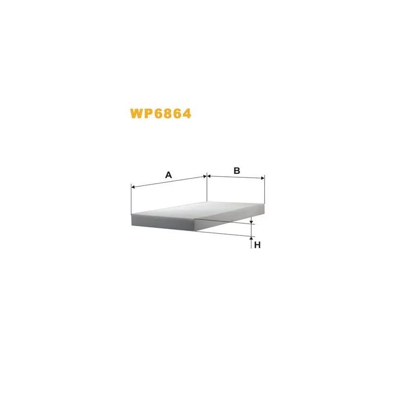 Filtre, air de l'habitacle WIX FILTERS WP6864