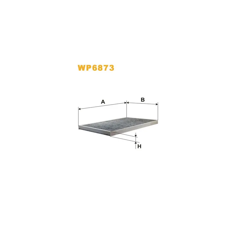 Filtre, air de l'habitacle WIX FILTERS WP6873