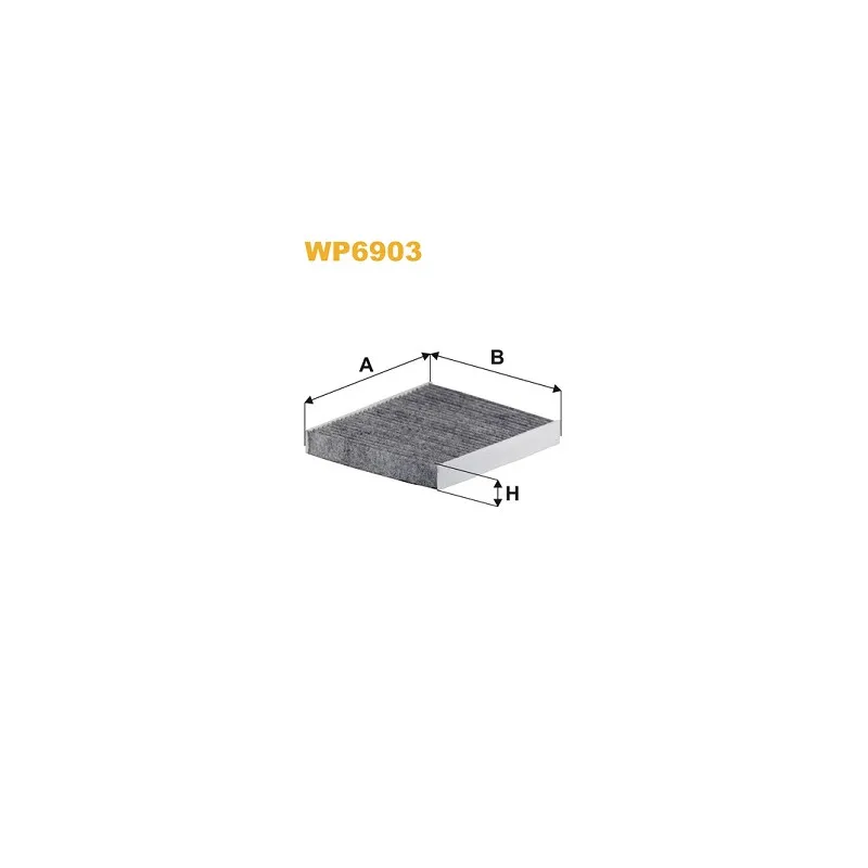 Filtre, air de l'habitacle WIX FILTERS WP6903