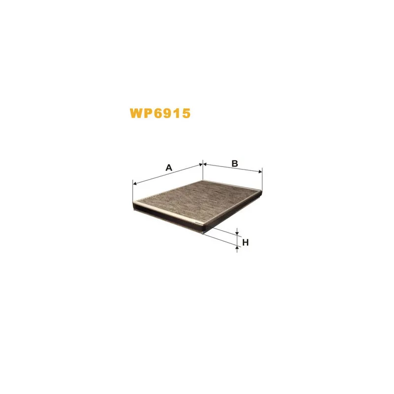 Filtre, air de l'habitacle WIX FILTERS WP6915
