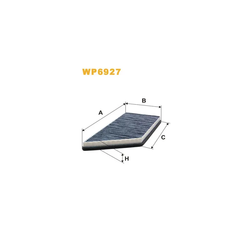 Filtre, air de l'habitacle WIX FILTERS WP6927
