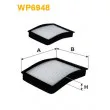 Filtre, air de l'habitacle WIX FILTERS WP6948 - Visuel 2