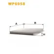 Filtre, air de l'habitacle WIX FILTERS WP6958 - Visuel 1