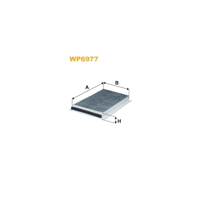 Filtre, air de l'habitacle WIX FILTERS WP6977