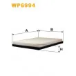Filtre, air de l'habitacle WIX FILTERS WP6994 - Visuel 2