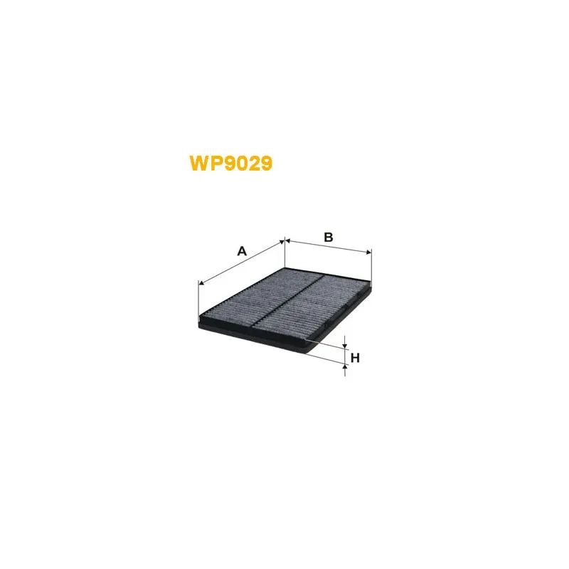 Filtre, air de l'habitacle WIX FILTERS WP9029