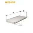 Filtre, air de l'habitacle WIX FILTERS WP9096 - Visuel 2