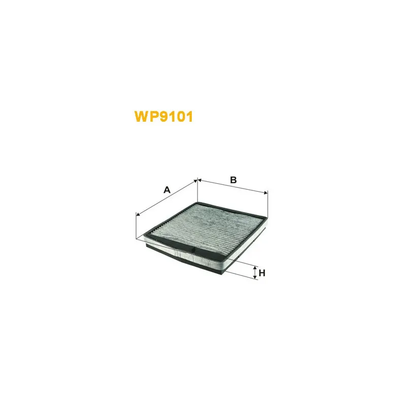Filtre, air de l'habitacle WIX FILTERS WP9101