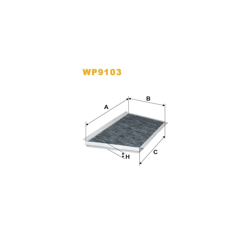 Filtre, air de l'habitacle WIX FILTERS WP9103
