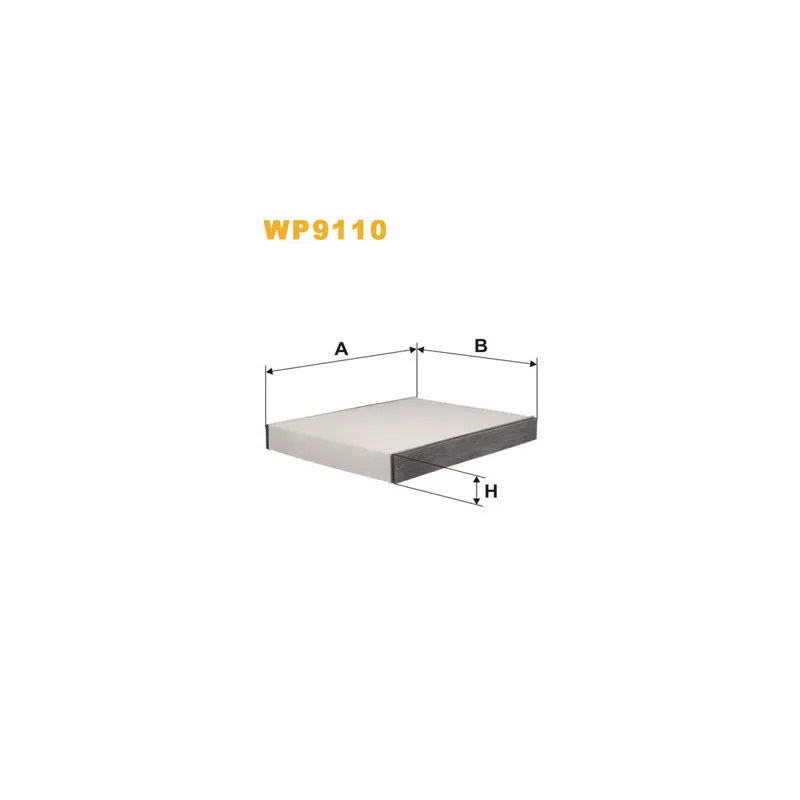 Filtre, air de l'habitacle WIX FILTERS WP9110