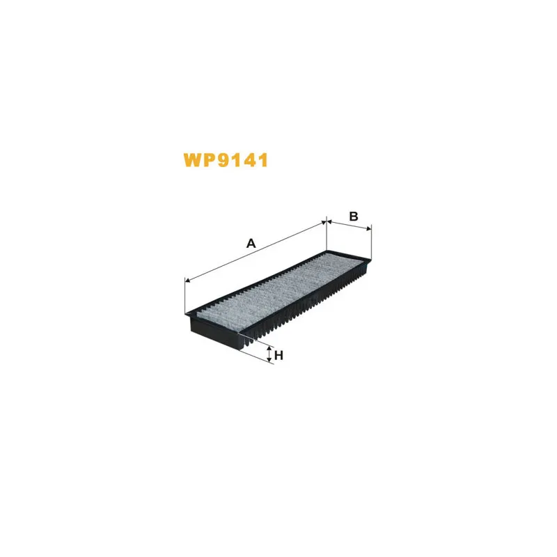 Filtre, air de l'habitacle WIX FILTERS WP9141