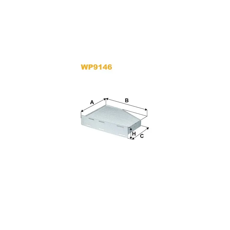 Filtre, air de l'habitacle WIX FILTERS WP9146