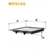 Filtre, air de l'habitacle WIX FILTERS WP9160 - Visuel 2
