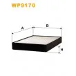 Filtre, air de l'habitacle WIX FILTERS WP9170 - Visuel 1