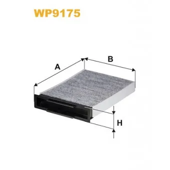 Filtre, air de l'habitacle WIX FILTERS WP9175