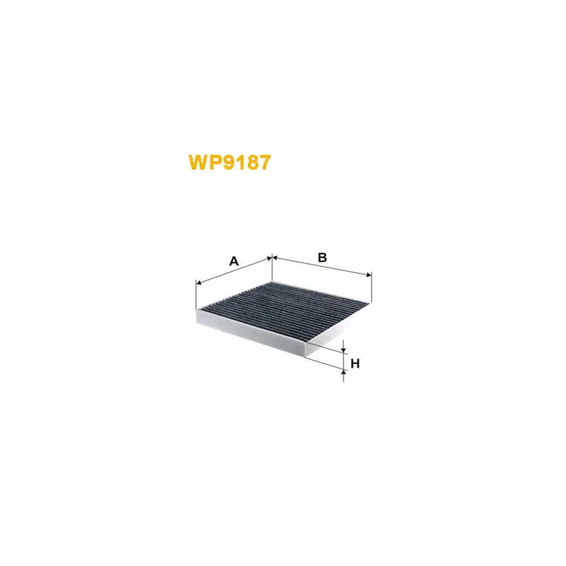 Filtre, air de l'habitacle WIX FILTERS WP9187