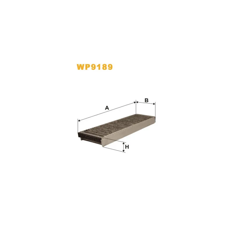 Filtre, air de l'habitacle WIX FILTERS WP9189