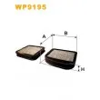 Filtre, air de l'habitacle WIX FILTERS WP9195 - Visuel 1
