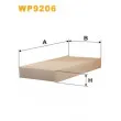 Filtre, air de l'habitacle WIX FILTERS WP9206 - Visuel 2
