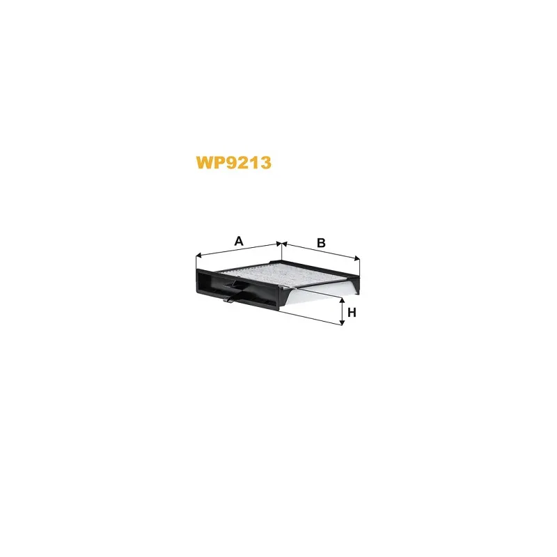 Filtre, air de l'habitacle WIX FILTERS WP9213