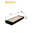 Filtre, air de l'habitacle WIX FILTERS WP9220 - Visuel 1