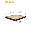 Filtre, air de l'habitacle WIX FILTERS WP9234 - Visuel 2