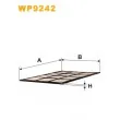 Filtre, air de l'habitacle WIX FILTERS WP9242 - Visuel 1
