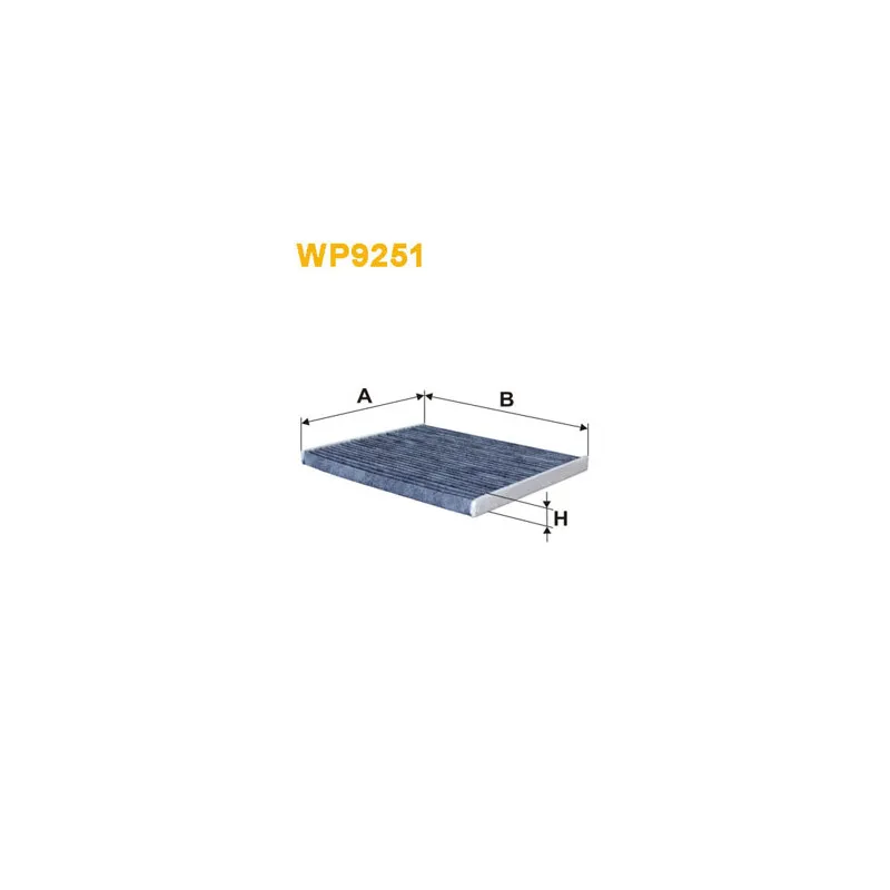 Filtre, air de l'habitacle WIX FILTERS WP9251